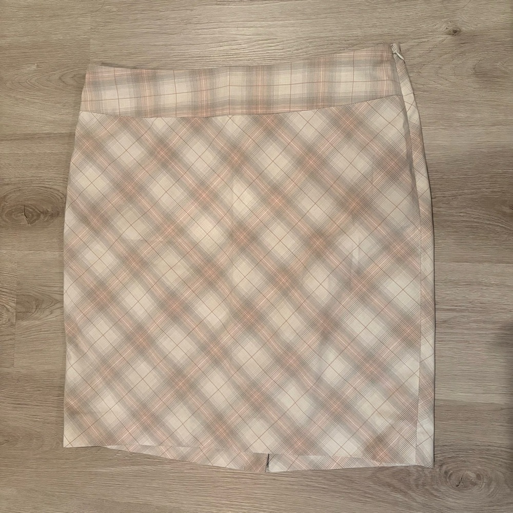 THE LIMITED Plaid Skirt